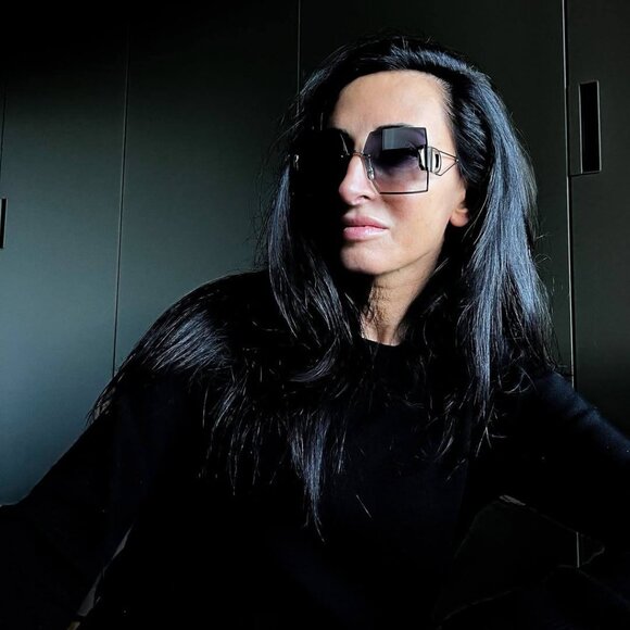 Dior 30MONTAIGNE S7U F0A6 Square Sunglasses - Silver/Grey Gradient Mirror - Picture 2 of 9